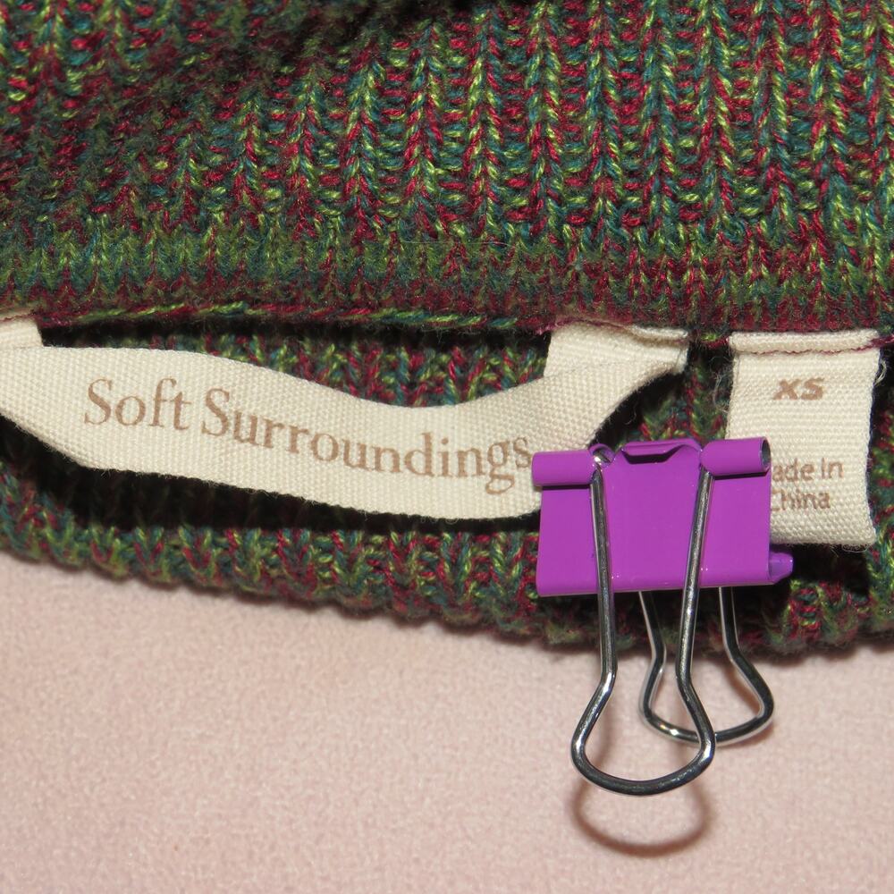 Soft Surrounding Abstract Pattern Long Sleeve Cot… - image 7